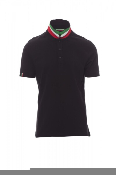 Pánská polokošile Payper NATION Barva: Černá/ Itálie, Velikost: L (000081002114013L)