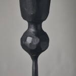 House Doctor Kovový svícen Trivo Black – small, černá barva, kov