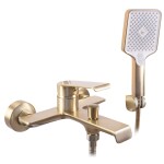 REA - Koupelnová baterie HASS - matná Brush Gold REA-B7100