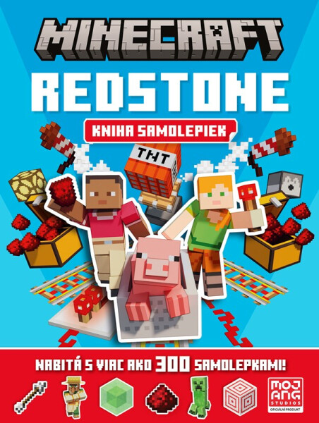 Minecraft - Redstone - Kniha samolepiek - Kolektiv
