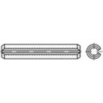 TOOLCRAFT TO-410934 upínací kolíky (Ø x d) 14 mm x 70 mm pružinová ocel 25 ks