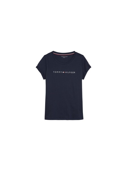 Tommy Hilfiger tmavě modré tričko RN Tee SS Logo