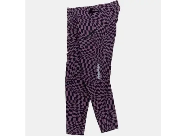 Troy Lee Designs Lilium Twisted Checkers dámské MTB kalhoty Deep Purple vel. XS