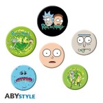 Rick and Morty - set odznaků