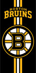 Froté osuška NHL Boston Bruins Prestige Black 70x140 cm