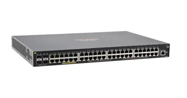 HPE Aruba Networking 2930F / Switch / 48× GbE RJ-45 / 4× 10G SFP+ (JL256A)
