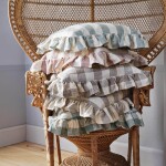 Strömshaga Povlak na polštář Ida Stripe Pink/White 45 × 45 cm, růžová barva, textil