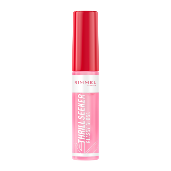 Rimmel London lesk na rty THRILL SEEKER GLASSY GLOSS 150 Pink Candy