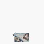 Taštičky na zip 3 ks LOQI LEONARDO DA VINCI Michelangelo, Botticelli, Da Vinci