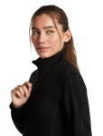 ICEBREAKER Wmns Merino 400 RealFleece Descender LS Zip, Black velikost: S