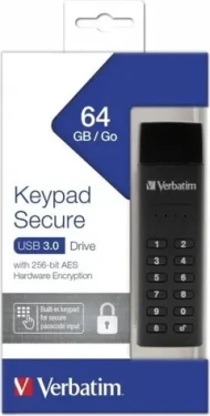 Verbatim Keypad Secure Drive 64 GB / USB C 3.2 Gen 1 / R:160 MBs / W:140 MBs (49428)