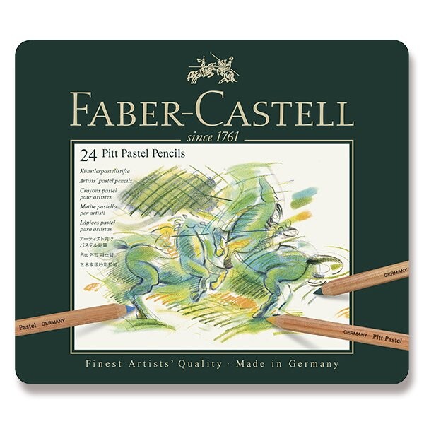 Faber-Castell Pitt Pastel Pencils sada 24 ks