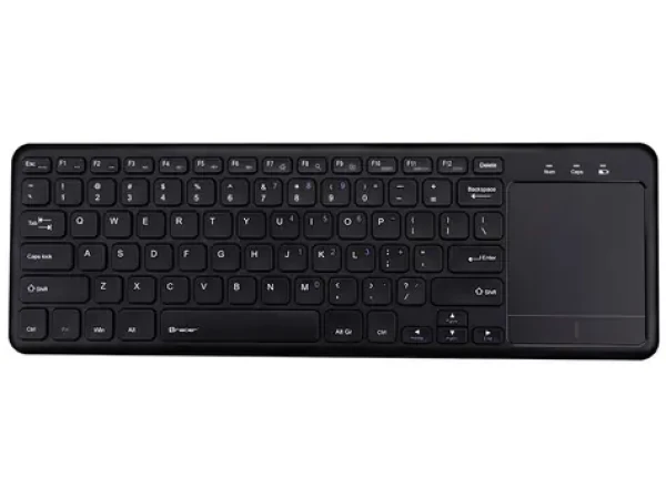 Tracer Smart RF 2.4GHz černá / bezdrátová klávesnice s touchpadem / nízký profil kláves / 2x AA baterie (TRAKLA46367)