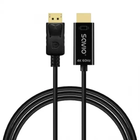Kabel DisplayPort na HDMI CL-189 / Propojovací kabel / 4K/60Hz / 1,5 m (SAVKABELCL-189)