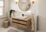 HANSGROHE - Vernis Blend Umyvadlová baterie, EcoSmart, matná černá 71580670
