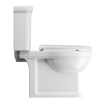 GSI - CLASSIC WC mísa kombi spodní/zadní odpad, bílá ExtraGlaze 871711