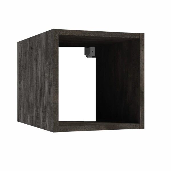 Policový box Naturel Stilla 30x30x44 cm černá STILLAA03009 STILLAA03009