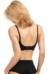 Fitness podprsenka Infinity soft black - JULIMEX černá S