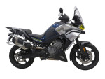 CF Moto 800MT Sport 22-25, 800MT Touring 22-25, 800MT Explore 23-25 Klín pod motor - 4 barvy - Matná černá-stříbrná mřížka