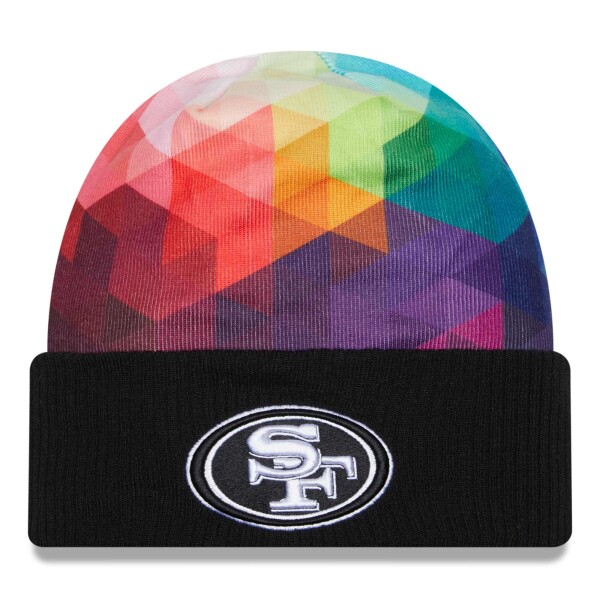 New Era Pánská zimní čepice San Francisco 49ers NFL 2023 On-Field Crucial Catch