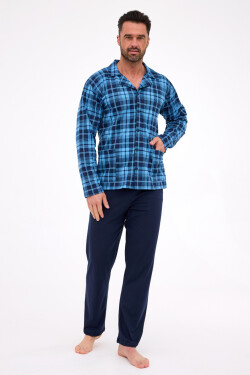 PÁNSKÉ PYŽAMO DR 114 BIG J/25 džínovina 4XL