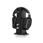 Rozbaleno - SENNHEISER RS 195-U černá / bezdrátový headset / RF + 3.5 mm / rozbaleno (505565.rozbaleno)