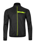 Pánská větrovka ETAPE Bora 2.0, velikost M, černá/žlutá fluo (vodě i větru odolný materiál WindShell)