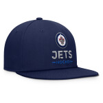 Fanatics Pánská kšiltovka Winnipeg Jets NHL Authentic Pro A/Cap Flat Brim Square Visor Structured Adjustable