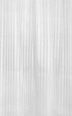 AQUALINE - Sprchový závěs 180x200cm, polyester, bílá ZP001