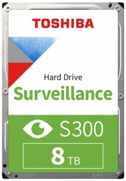 Toshiba S300 Surveillance 8TB, 3,5", HDWT380UZSVA