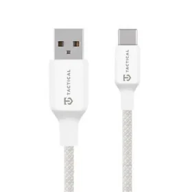 Tactical Stitch Thread Cable USB-A/USB-C 0.3m White (57983126579)