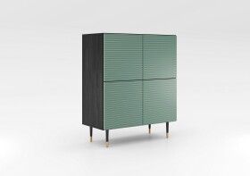 Komoda Imperial I05 Barva korpusu: Černá, Dveře: Černá