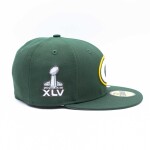 New Era Pánská kšiltovka Green Bay Packers NFL Super Bowl XLV 59FIFTY Fitted - Zelená Velikost: 7 3/8