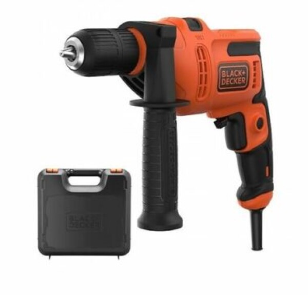 BlackDecker BEH200K / Příklepová vrtačka / 500W / 13mm sklíčidlo / 2.900 ot-min / 49.300 příklepů-min (BEH200K)