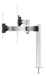 Durable PRO s průchodkou stříbrná / Držák monitoru a tabletu / VESA 75-100 mm / 21-34" do 8 kg / tablet 7-13" (508823)