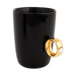 Hrnek GADGET MASTER Ring Mug Black/Gold