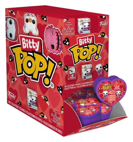 Funko Bitty POP Singles: The Nightmare Before Christmas (Valentine´s Day)