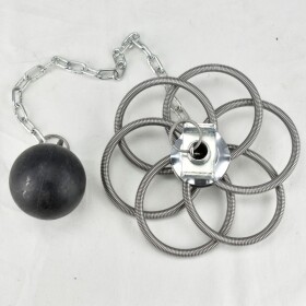 Kominický strojek pro nerezové komíny se závažím 0,7kg, pr. 130-230mm