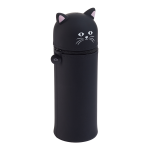 Miquelrius B2F - penál se zipem Little Pets, kočka, černý