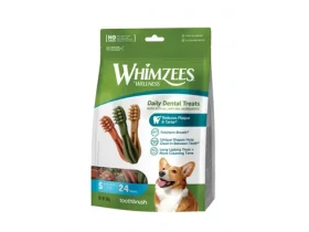 Whimzees zubní kartáček S 360g / Dentální pamlsky pro psy (8718627750667)