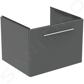 IDEAL STANDARD - i.Life B Umyvadlová skříňka 60x44x51 cm, 1 zásuvka, šedý matný křemen T5269NG