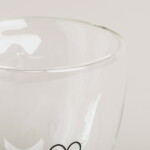 Eulenschnitt Dvoustěnná sklenice na espresso Heart 100 ml, čirá barva, sklo