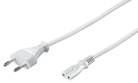 MicroConnect Power Cord EU C - C7 3m bílá (PE030730W)