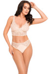 Dámské kalhotky 191 beige - BABELL Béžová XL