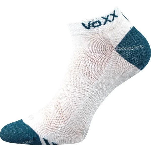 VOXX Ponožky sportovní bambusové BOJAR nízké BÍLÉ (3 páry) 43-46 116591