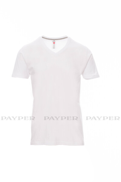 Pánské tričko Payper V-NECK Barva: Bílá, Velikost: 4XL (0001030026000004XL)