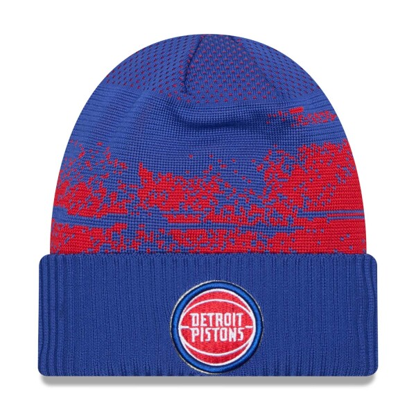 New Era Pánská zimní čepice Detroit Pistons NBA 2024 Tip-Off Beanie