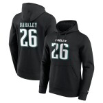 Fanatics Pánská mikina Philadelphia Eagles NFL Saquon Barkley #26 Player Hoodie Velikost: XL