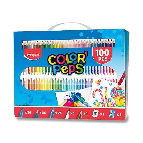 Maped Color'Peps Box výtvarná sada pro děti 100 ks