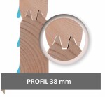 Finská sauna – KARIBU ARES 1 (antracit / antracit)